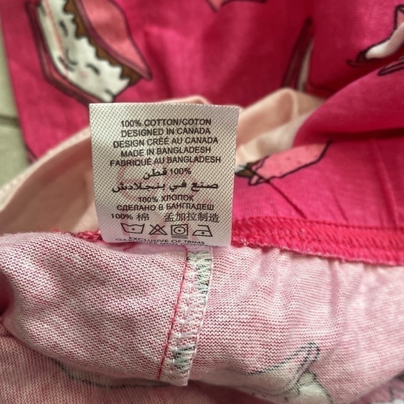 Nwt Pj Set Shorts And Tank 100% Cotton - Picture 11 of 11